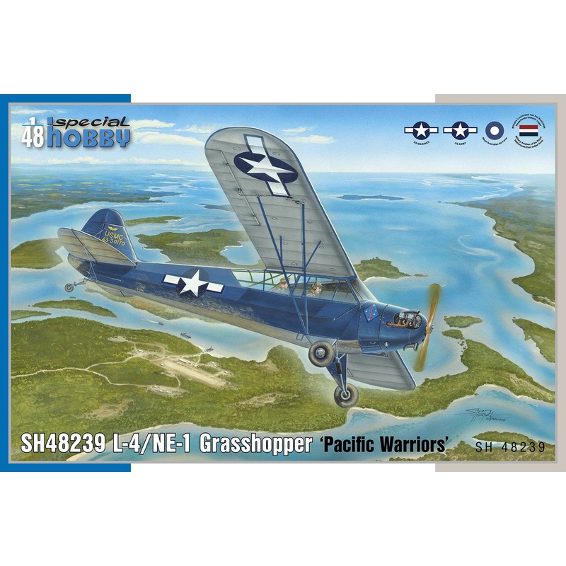 1/48 L-4/NE-1 Grasshopper Pacific Warriors