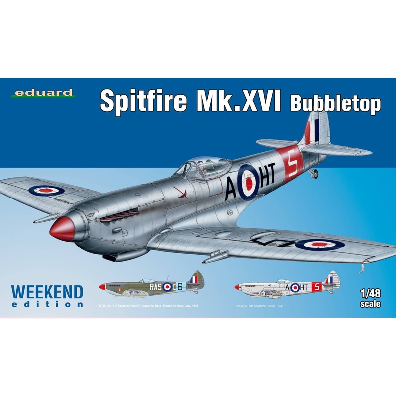 1/48 Spitfire Mk.XVI Bubbletop Weekend Edition