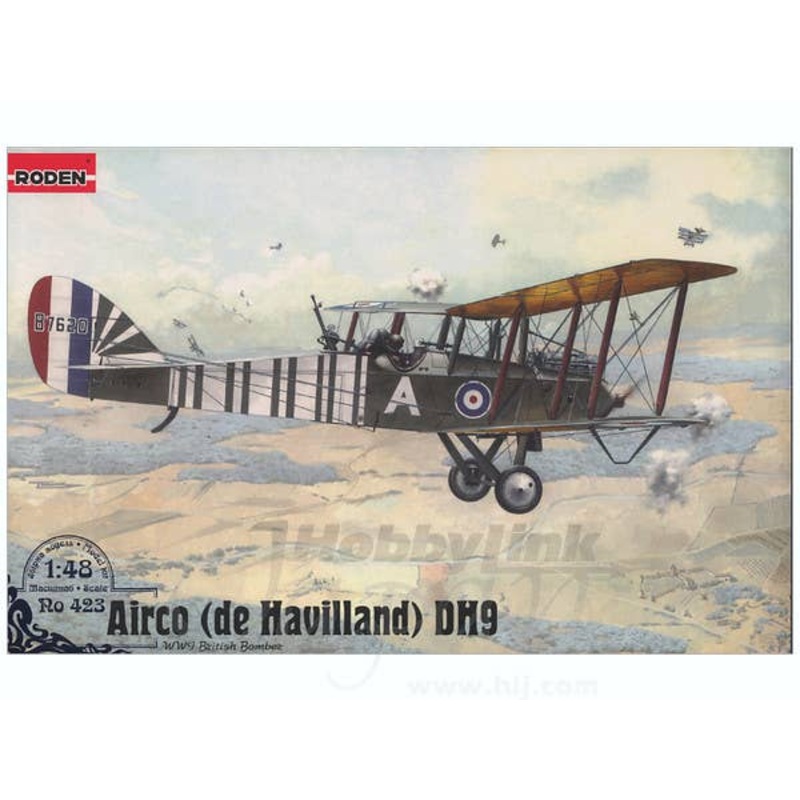 1/48 Airco De Havilland DH.9 WWI British Bomber