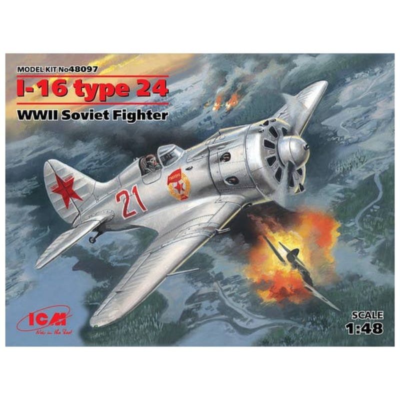 1/48 I-16 Type 24 Soviet Fighter