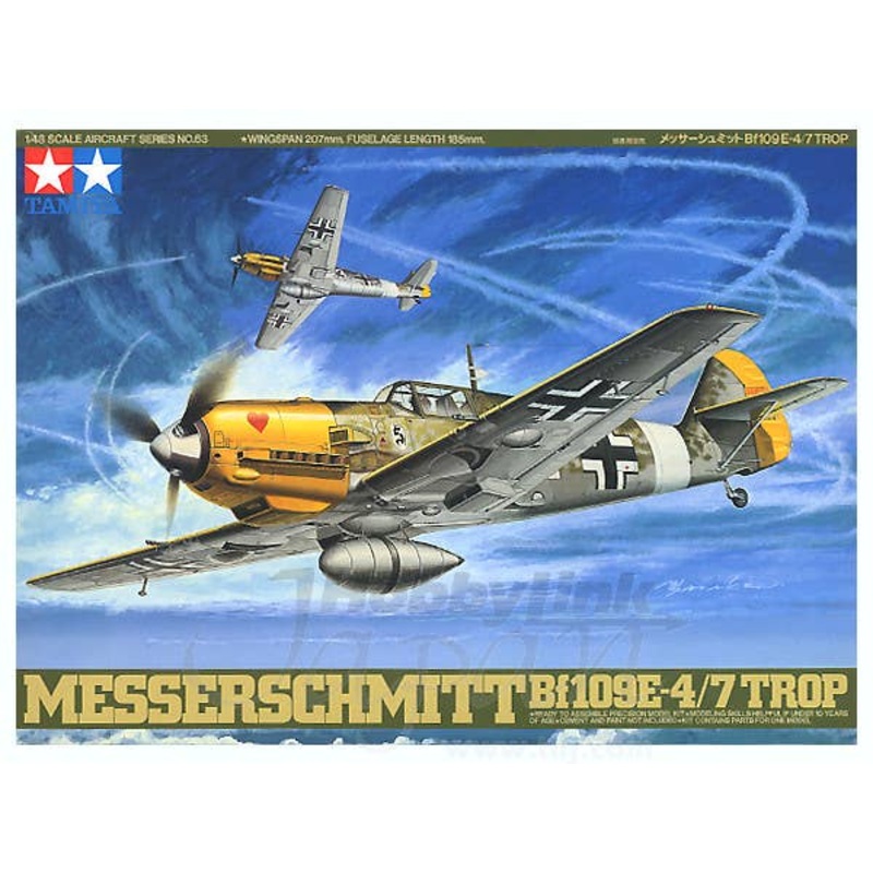 1/48 Messerschmitt Bf109E-4/7 Trop