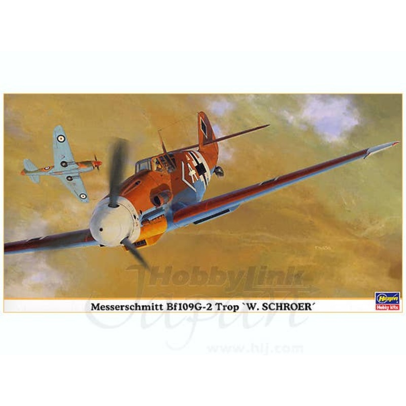 1/48 Messerschmitt Bf109G-2 Trop "W. Schroer"