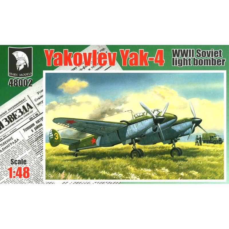 1/48 Yak-4 Light Bomber