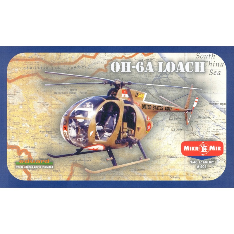 1/48 OH-6A Cayuse "Loach" Helicopter