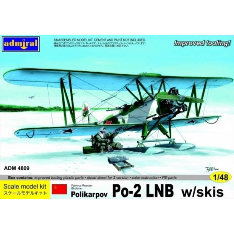1/48 Polikarpov Po-2 LNB w/Skis