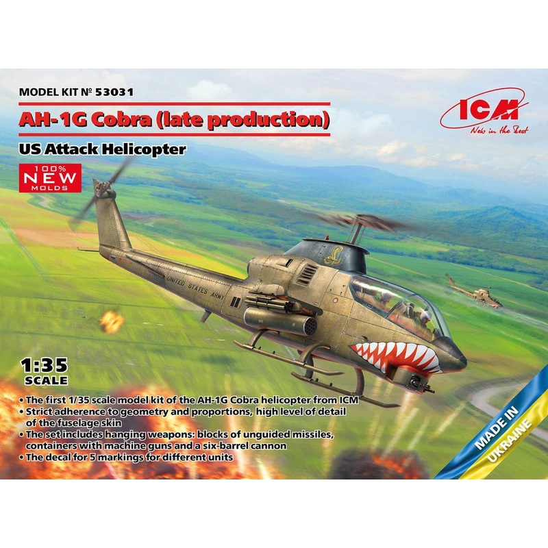 1/35 AH-1G Cobra (late production) US Attack Helicopter