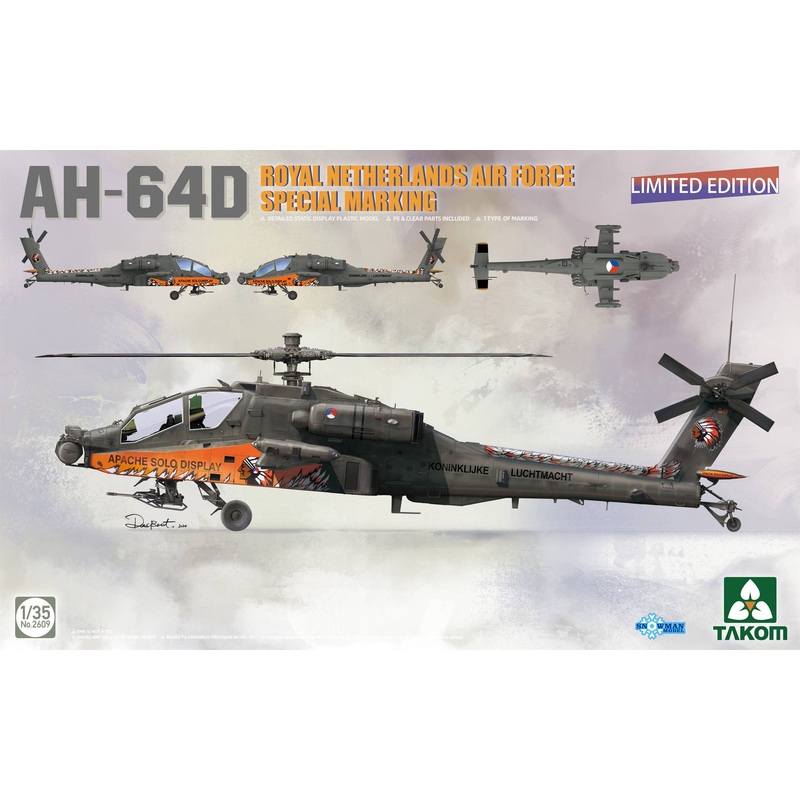 1/35 AH-64D Royal Netherlands Air Force SPECIAL MARKING