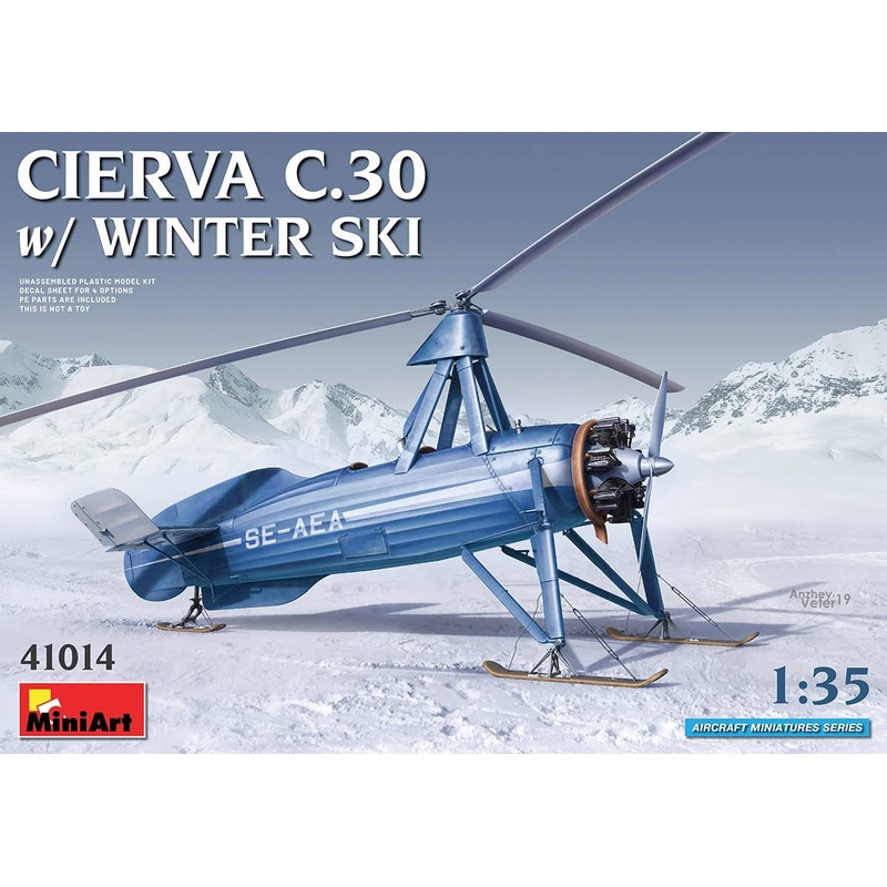 1/35 Cierva C.30 with Winter Ski