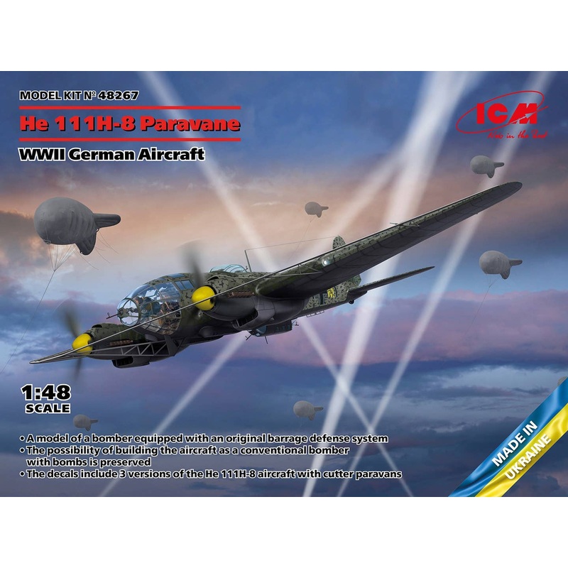 1/48 Heinkel He111H-8 Balloon Cable Cutter