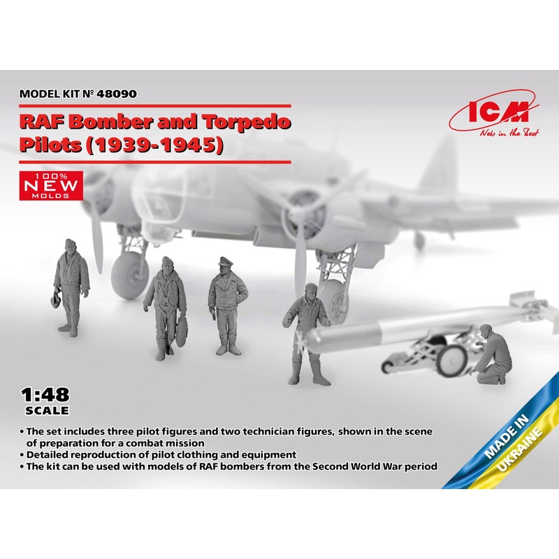 1/48 RAF Bomber & Torpedo Bomber Pilots (1939-1945)