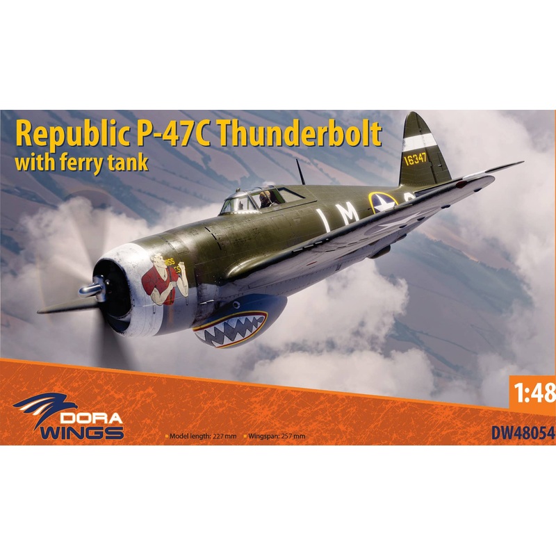 1/48 Republic P-47C Thunderbolt w/Ferry Tank