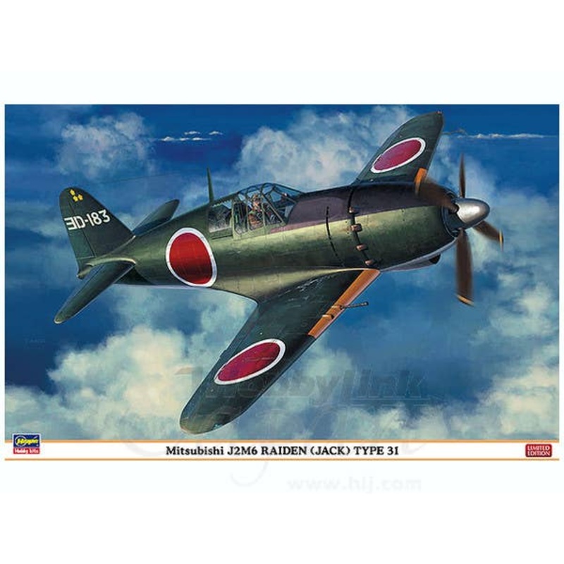 1/32 Mitsubishi J2M6 Raiden (Jack) Type 31 Ltd.
