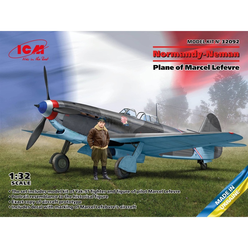1/32 Normandie Neman Yak-9T Marcel Lefevre Boarding Machine