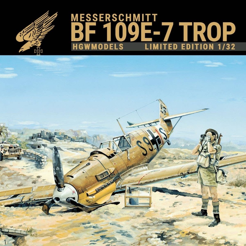 1/32 Messerschmitt Bf 109E-7 Trop LTD Ed.