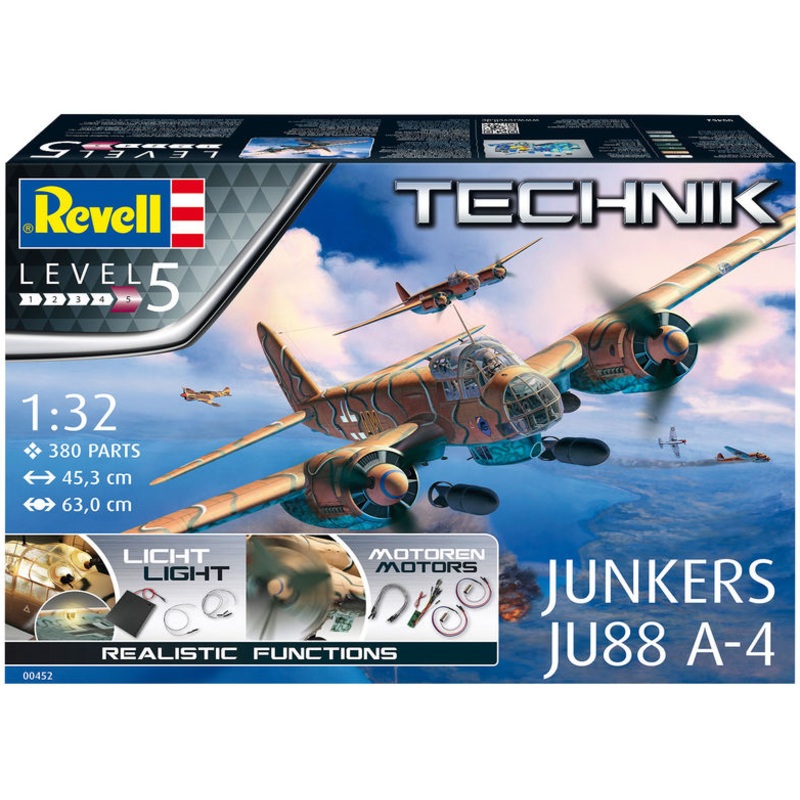 1/32 Revell Technik Junkers Ju88A-4