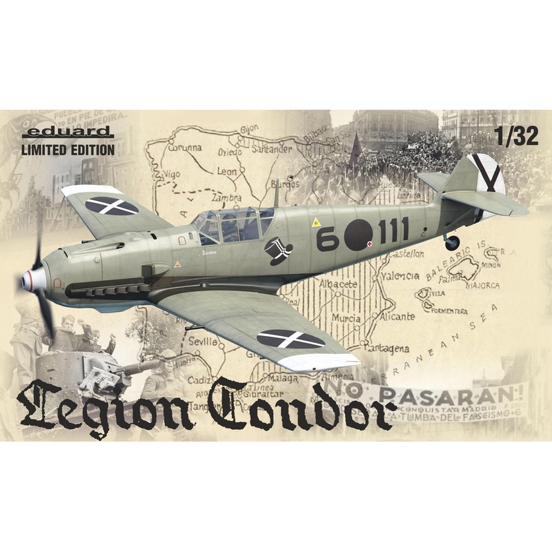 Bf109E-1/3 Legion Condor Limited Edition