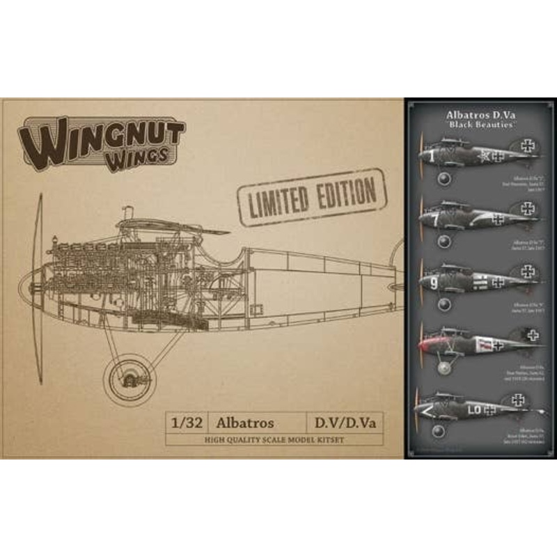 1/32 Albatros D.Va Black Beauties