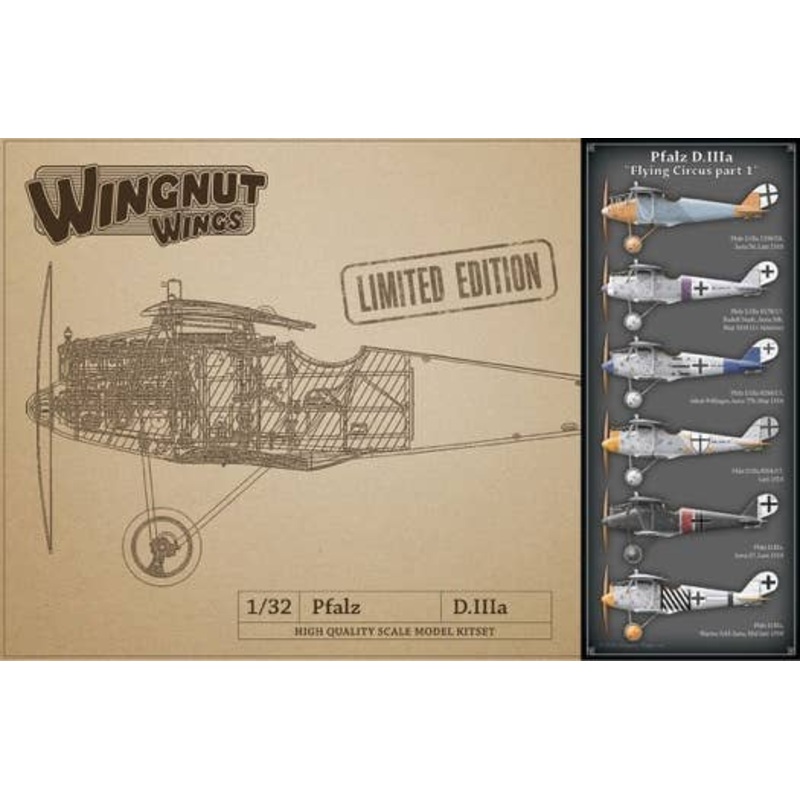 1/32 Pfalz D.IIIa Flying Circus Part 1