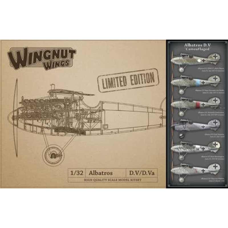 1/32 Albatros D.V Camouflaged