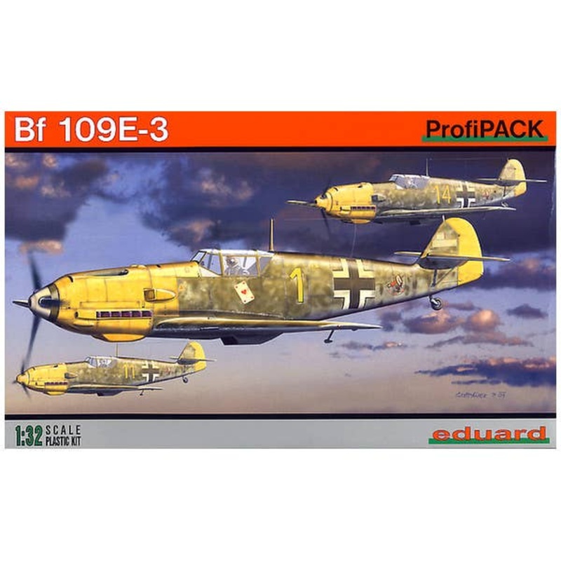 1/32 Messerschmitt Bf109E3 Orange Line Combo Kit
