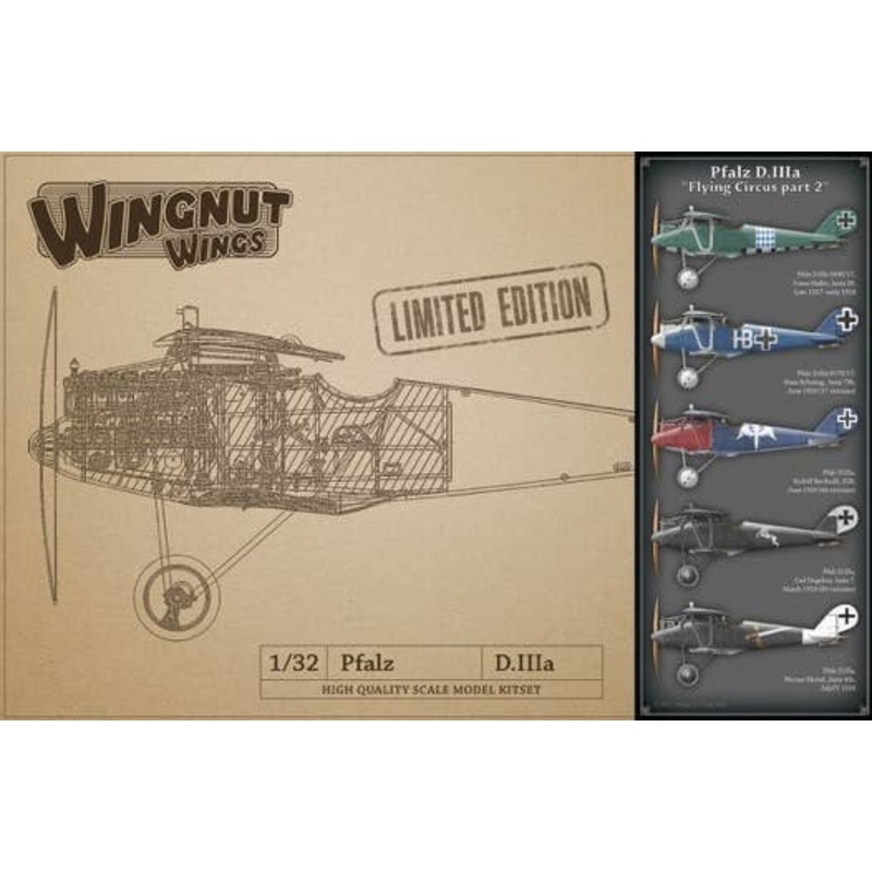 1/32 Pfalz D.IIIa Flying Circus Part 2