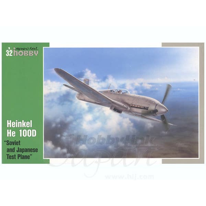 1/32 Heinkel He 100D Soviet and Japan Test Plane