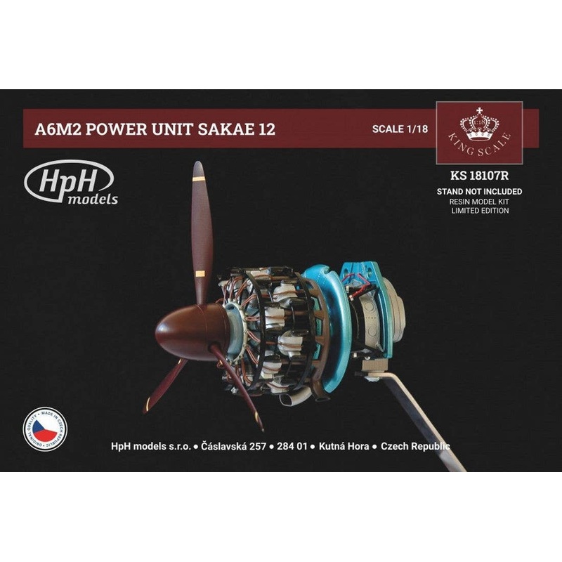 1/18 A6M2 Sakae 12 engine for A6M2 Zero