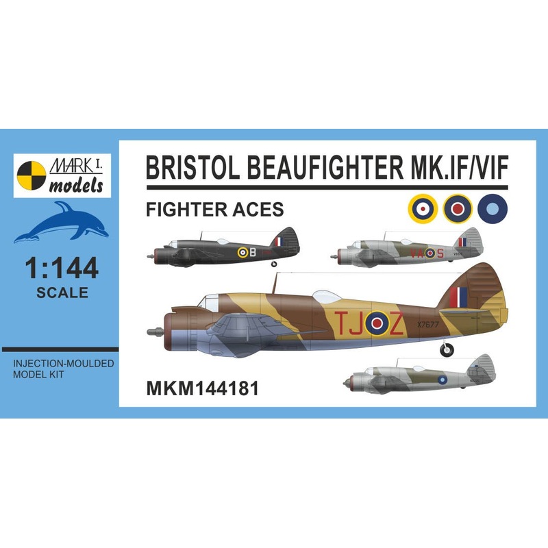 1/144 Bristol Beaufighter Mk.IF/VIF 'Fighter Aces'