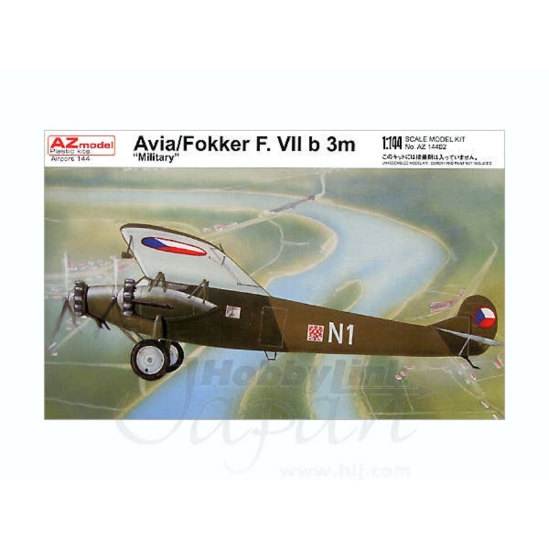 1/144 Avia/Fokker F. VIIb 3m "Military"