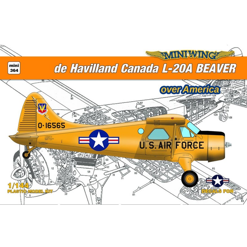 1/144 DHC L-20A Beaver (Over America)