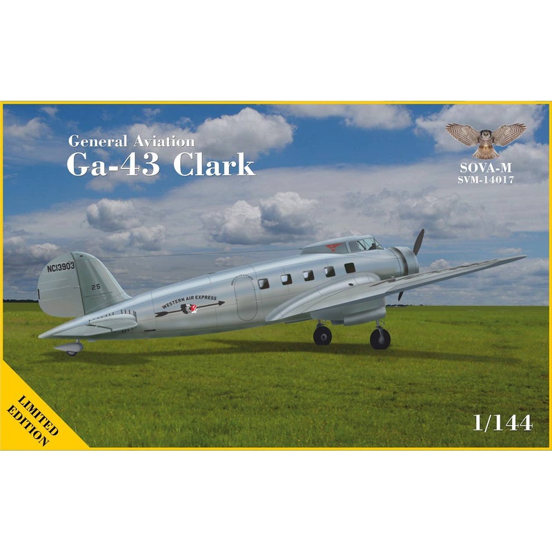 1/144 GA-43 Clark Passenger Aircraft (Western Air Express)
