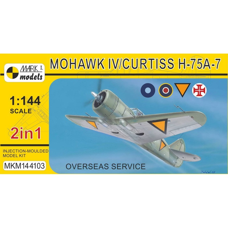 1/144 Mohawk IV/Curtiss H-75A-7 Overseas Service (2in1)