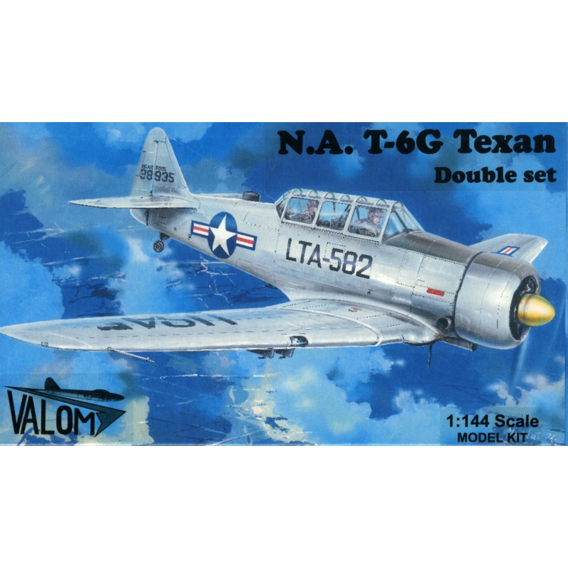 1/144 U.S. North American T-6G Texan Training Plane 2Set Korean War