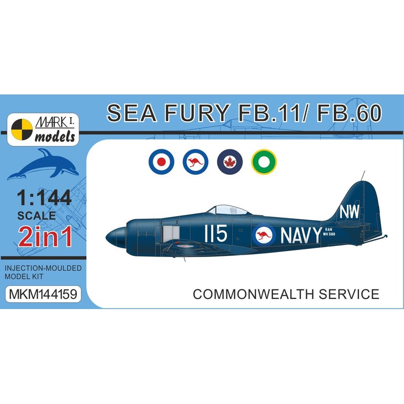 Hawker Sea Fury FB.11/FB.60 'Commonwealth Service' (2in1)