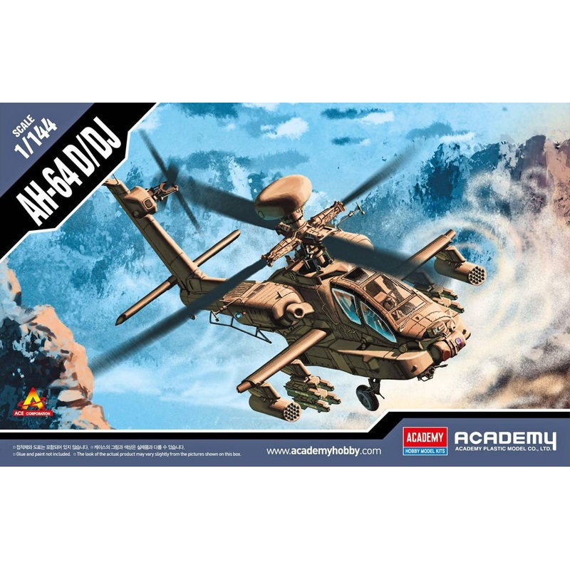 1/144 AH-64D/DJ Apache