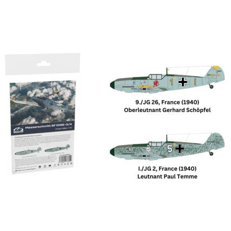 1/144 Messerschmitt Bf109E-3/4