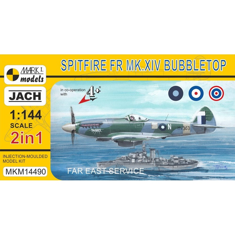 1/144 Spitfire XIV Bubbletop Far East Service (2in1)