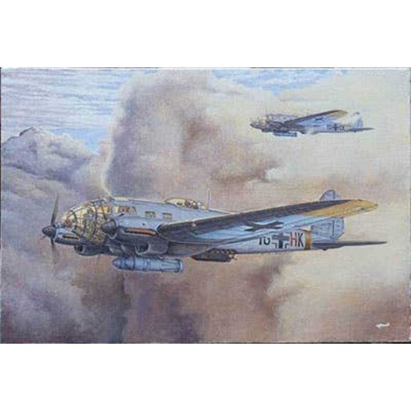1/144 Heinkel He111H-16 / 20 Twin-engine Bomber, Late Production Type