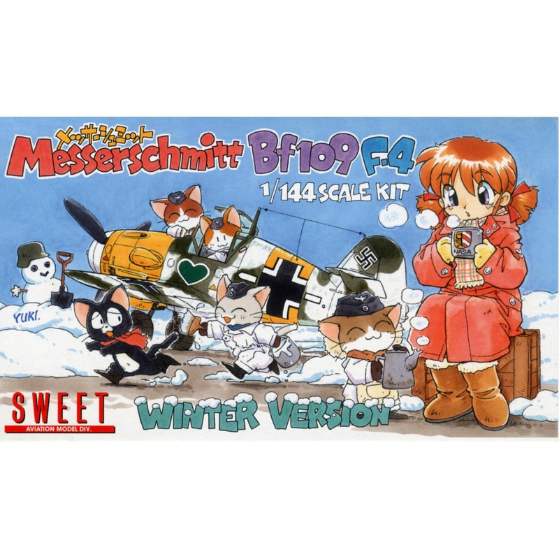 1/144 Messerschmitt Bf109F-4 Winter Version