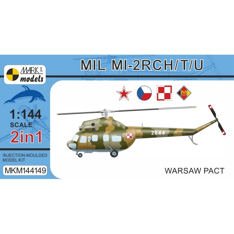 1/144 Mil Mi-2RCH/T/U 'Warsaw Pact' (2in1)