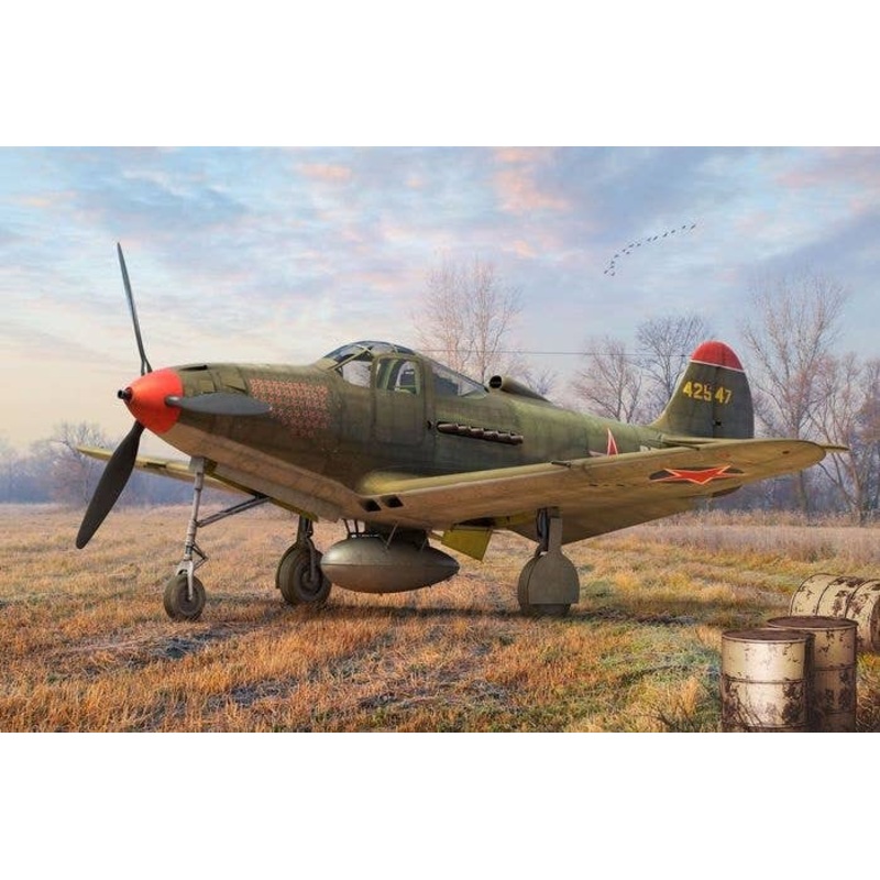 1/144 P-39 Airacobra Red Stars
