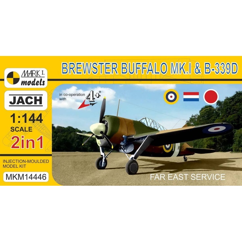 1/144 Brewster Buffalo Mk.I & B-339D - Far East Service