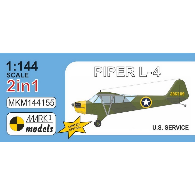 1/144 Piper L-4 US Service (2in1)