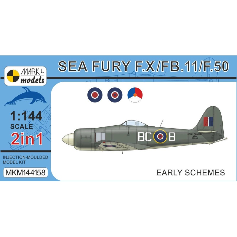 Hawker Sea Fury F.X/FB.11/F.50 'Early Schemes' (2in1)