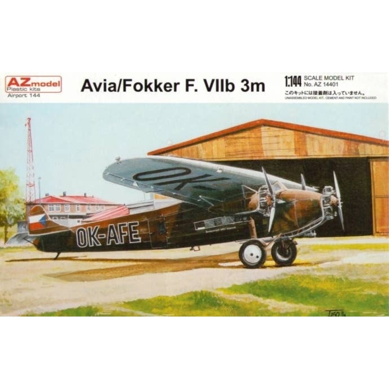 1/144 Avia/Fokker F.VIIb 3m