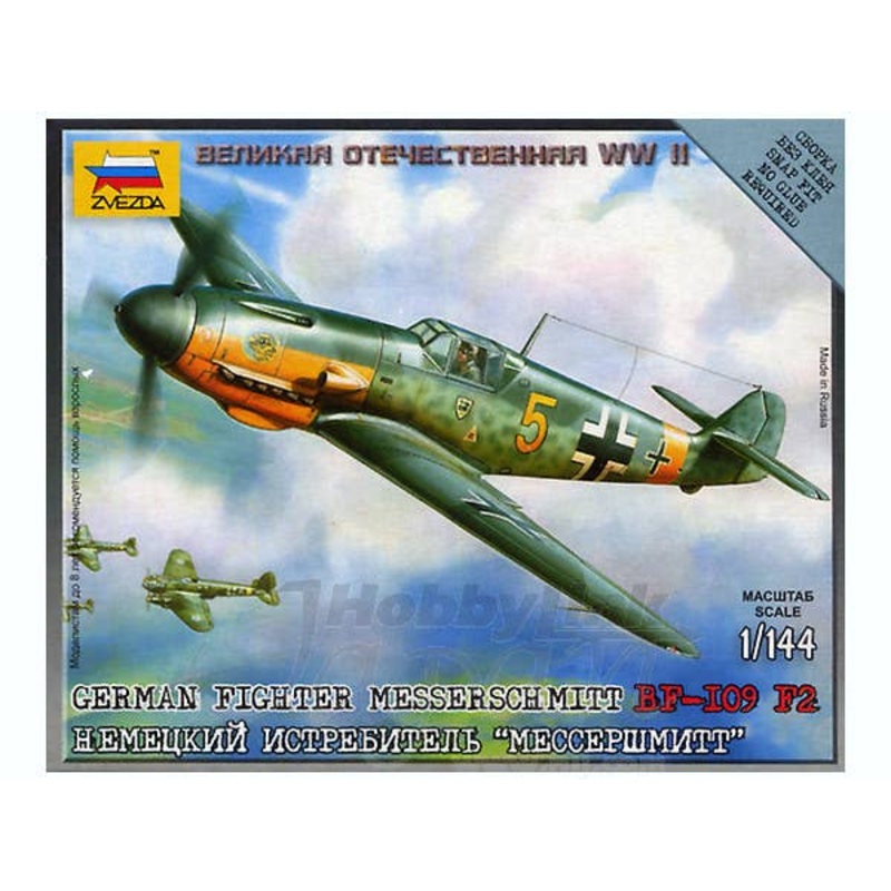 1/144 German Fighter Messerschmitt Bf-109 F2