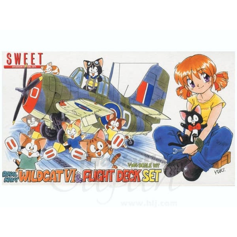 1/144 RN Wildcat VI & Flight Deck Set