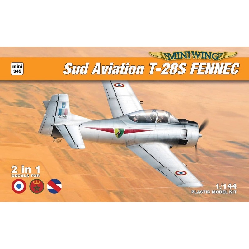 1/144 Sud Aviation T-28S Fennec (2in1)