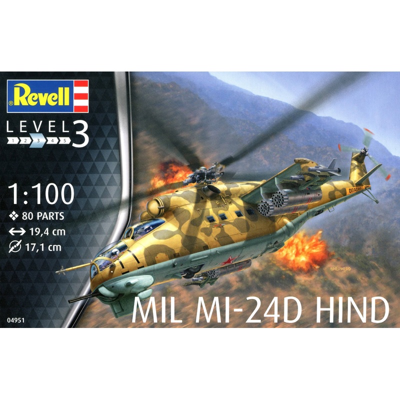 1/100 Mil Mi-24D Hind