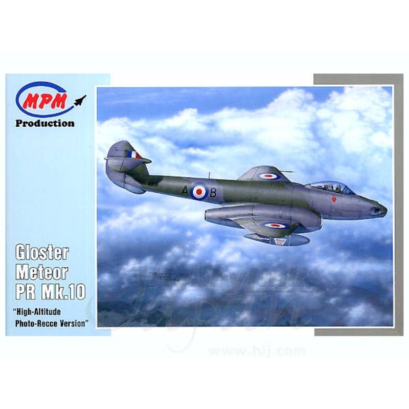 1/72 Gloster Meteor PR Mk.10 "High-Altitude Photo-Recce Version"